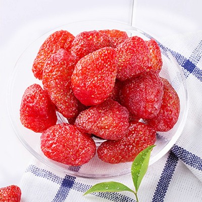 草莓干孕妇小孩办公室零食果干蜜饯年货批发图3