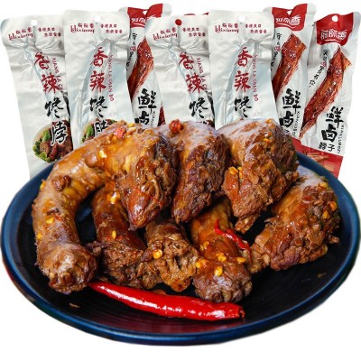 休闲肉类小零食烤脖香辣烤脖真空独立小包装48g/袋批发一件代发图5