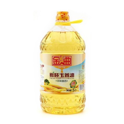 全国包邮 5L非转基因玉米油 笨榨浓香食用油山东玉米油厂自榨粮油图5