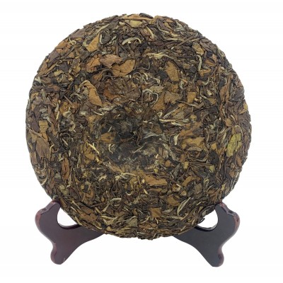 2013年福鼎的白茶寿眉老茶饼老白茶350g 高山日晒陈香厂家批发图5
