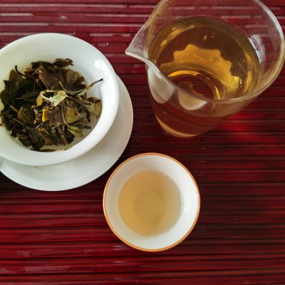 2019福鼎白茶白牡丹高山饼干茶厂家批发500g图3