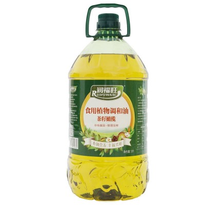 茶籽橄榄核桃食用植物调和油5升核桃油橄榄油山茶油厂家直供图5