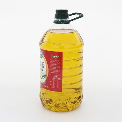 5升压榨食用植物调和油 茶籽清香食用调和油小瓶食用油批发图2