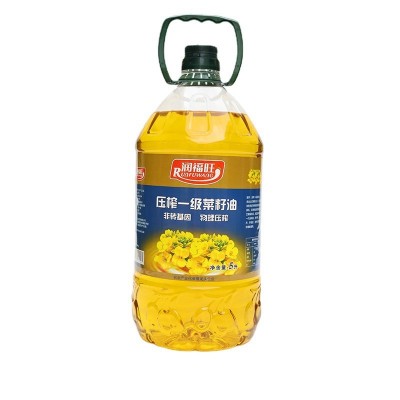 润福旺压榨一级菜籽油厂家直供5L物理压榨食用油图5