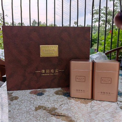 信阳毛尖雪芽 毛尖茶2023新茶高山绿茶嫩芽春茶一芽一叶绿茶图3