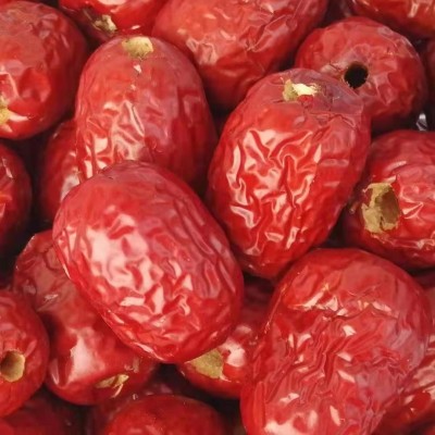 新疆去核红枣批发代发250g 若羌清洗灰枣空心枣煮粥零食泡水红枣图3