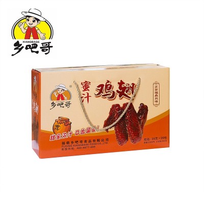 乡吧哥蜜汁鸡翅福鼎特产小吃肉类零食乡巴哥翅膀年货礼盒批发图5