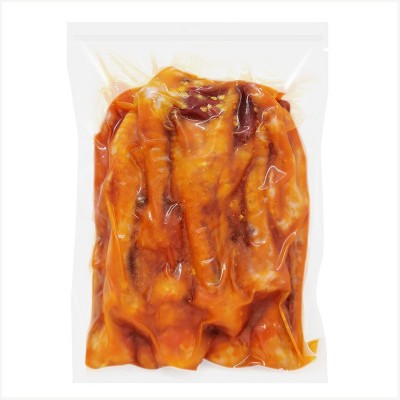 工厂直销麻辣鸡爪冷冻批发餐饮专用食品麻辣鸡翅尖商用熟食大包装图5