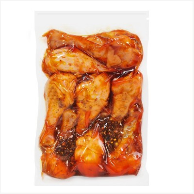 工厂冷冻批发麻辣鸡腿熟食零食餐饮专用食品五香鸡腿肉商用大袋装图4
