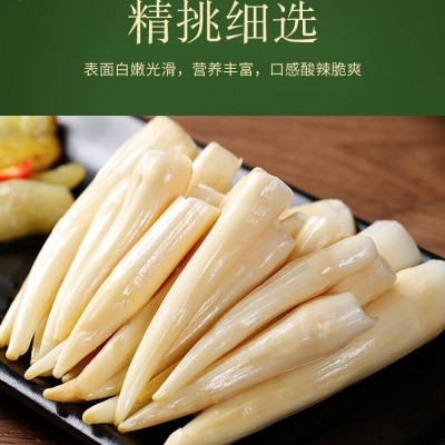 洪湖酸辣泡藕尖藕带头新鲜泡菜腌袋装开胃菜下饭菜酸辣泡藕尖批发图4