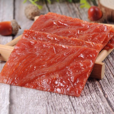 靖江肉脯散装特产5斤猪肉铺另有20斤/30斤箱装猪肉脯批发商用家用图2