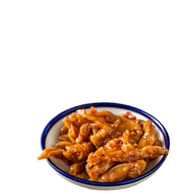香辣去骨鸭爪卤味无骨鸭爪鲜肉现卤休闲小零食批发 鸭爪图4
