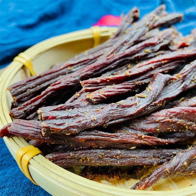 【代加工】传统工艺9成干风干牛肉干干条即食零食内蒙古特产图1