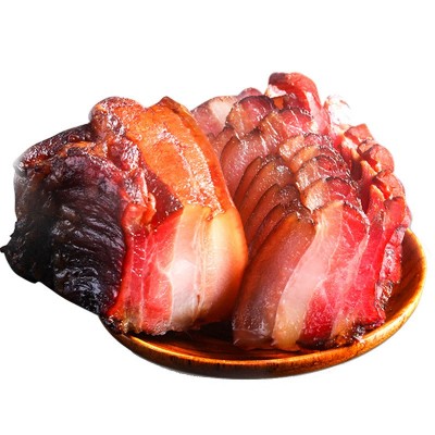 厂家批发农家烟熏咸肉五花肉风干腊肉食品团购地摊跑江湖源头货源图5