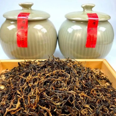 半曲滇红传统工艺精心制作醇香红茶耐泡度高蜜香薯香半曲红茶批发图2