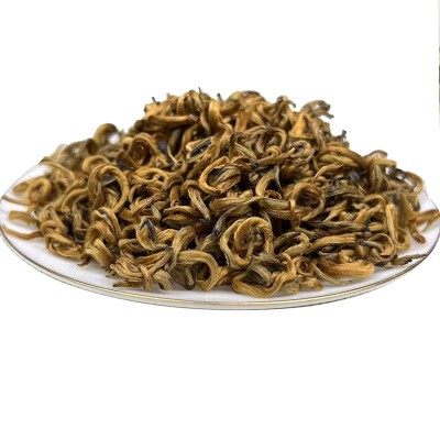 半曲滇红传统工艺精心制作醇香红茶耐泡度高蜜香薯香半曲红茶批发图5
