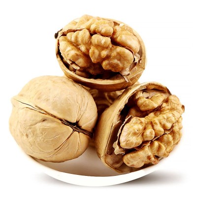 新疆特产185纸皮核桃批发500g 手剥新核桃大果坚果零食薄皮生核桃图2