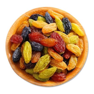 四色葡萄干新疆葡萄干批发500g 混合黑加仑红香妃树上黄绿葡萄干图4
