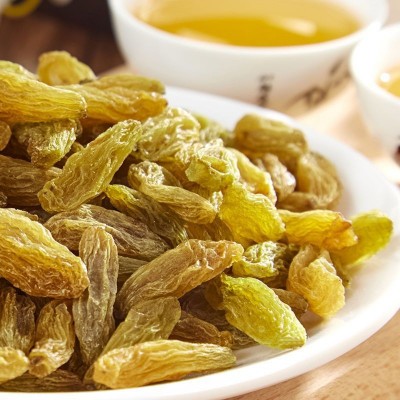 新疆特产吐鲁番绿葡萄干散装批发无核即食休闲零食冰粉甜品配料图2