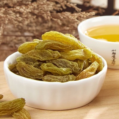 新疆特产吐鲁番绿葡萄干散装批发无核即食休闲零食冰粉甜品配料图3