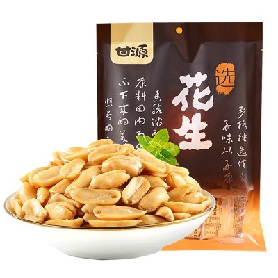 甘源椒盐花生500g/袋包装炒货小吃下酒菜五香仙花生米办公室零食图4