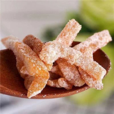 盐津九制陈皮健胃消食办公休闲小零食果脯蜜饯散装橘子皮儿童零食图2