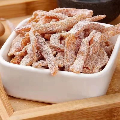 盐津九制陈皮健胃消食办公休闲小零食果脯蜜饯散装橘子皮儿童零食图4