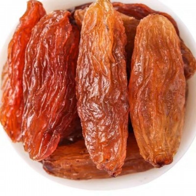 新疆特产红香妃葡萄干批发代发250g 吐鲁番大颗粒红提子果葡萄干图2