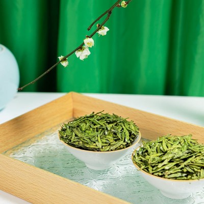 正宗西湖2022新茶上市 春茶绿茶明前茶叶精选礼盒100g龙井茶叶图4