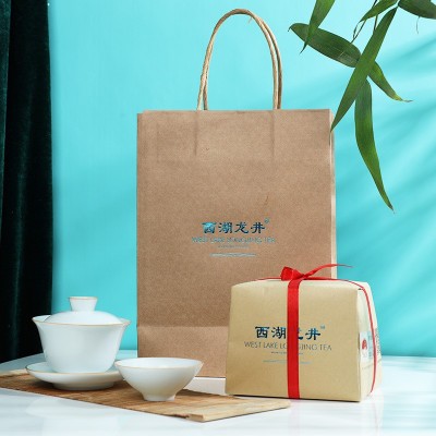 2022新茶 正宗西湖江南龙井绿茶茶叶明前嫩芽春茶纸包250g图4