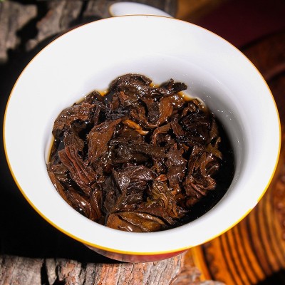 云南普洱茶熟茶 冰岛黄金条熟茶砖 普洱砖茶厂家直销普洱熟茶砖茶图4