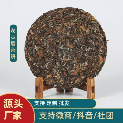 福鼎老白茶贡眉寿眉茶饼高山日晒2012年紧压茶茶饼厂家直供350g图2