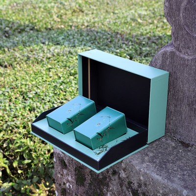 嫣语茶话2023年新茶黄山毛峰绿茶茶叶礼盒装茶礼真的原产地茶叶图5