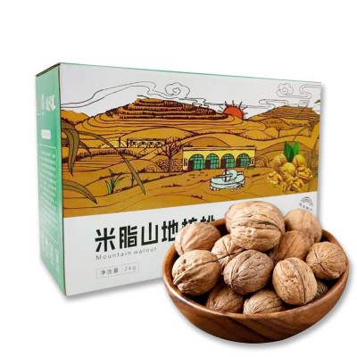 扶风寨 陕北薄皮原味山地核桃 孕妇薄壳大核桃图5