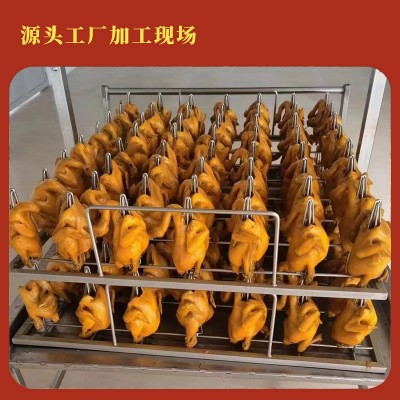 整箱盐焗鸡700g整只批发地摊手撕白切鸡酒店熟食店成品菜货源商用图2
