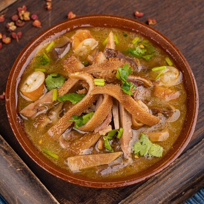 支持代发内蒙古全羊杂汤羊杂碎羊肉汤特产熟食羊杂特产开袋即食图2