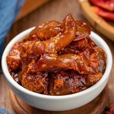 【一件代发】内蒙古水晶牛筋熟食独立包装办公室零食特产开袋即食图3