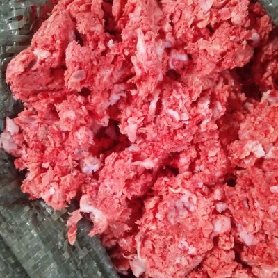 苏邦食品 山东厂家批发鸡架骨渣渣泥 宠物可食用加工鸡架骨渣肉泥图2