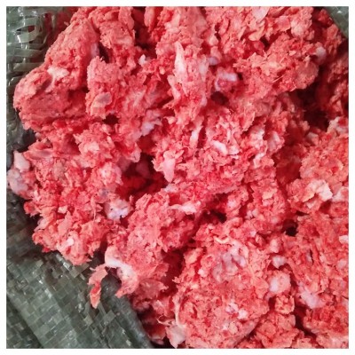 苏邦食品 山东厂家批发鸡架骨渣渣泥 宠物可食用加工鸡架骨渣肉泥图4