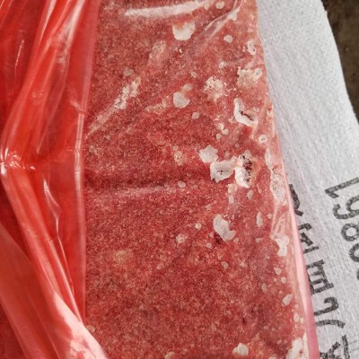 苏邦食品 山东厂家批发冻鸡架肉泥 宠物犬可食用加工加工鸡架肉泥图2