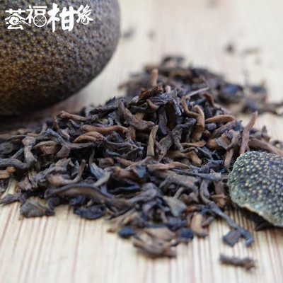 小青柑批发新会柑皮普洱茶正宗陈化图3