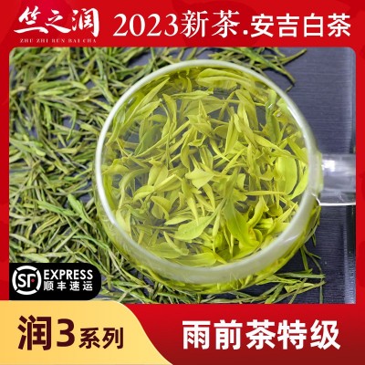 【2023年新茶上市】竺之润正宗安吉白茶雨前茶特级250克兰花香图1