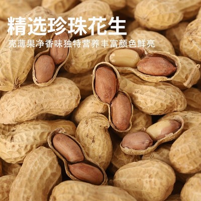 奶香奶油花生带壳水煮炒熟批发新季多味坚果零食散装伊食佳工厂图2