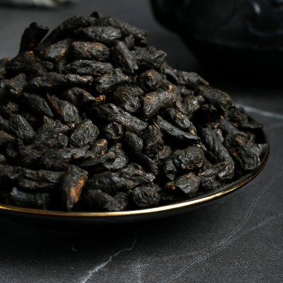 碎银子普洱茶云南勐海古树茶化石糯米香500g熟普老茶头茶叶批发图2