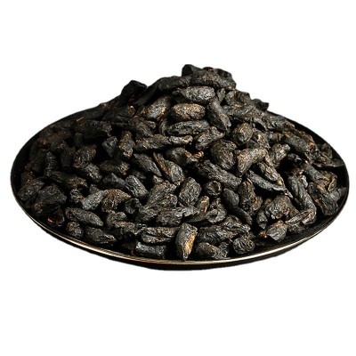 碎银子普洱茶云南勐海古树茶化石糯米香500g熟普老茶头茶叶批发图5