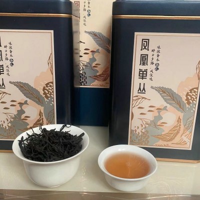 广东新款凤凰单枞乌龙茶叶蜜兰香批发精美包装 送礼茶铁罐铁盒图2