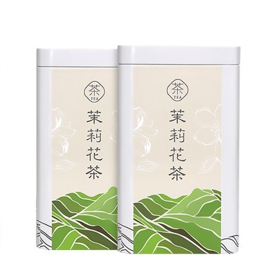 【包邮】2023新茶绿茶叶厂家批发花果茶浓香罐装茉莉花茶一件代发图5