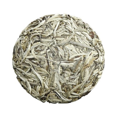 2018年白毫银针茶饼福建白茶收藏批发小饼100克高山茶叶图5