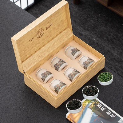 哥窑陶瓷罐茶叶礼盒装大红袍正山小种新茶铁观音过年过节送礼礼品图3