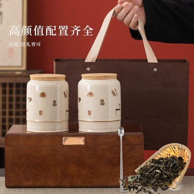 龙井茶2023新茶明前茶叶特级绿茶280g礼盒装自己喝过节送礼送长辈图3